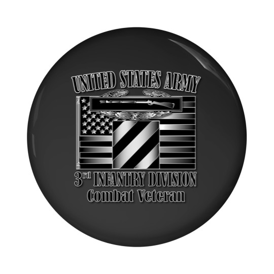 Discover 3Rd Infantry Division Combat Veteran Pin Buttons