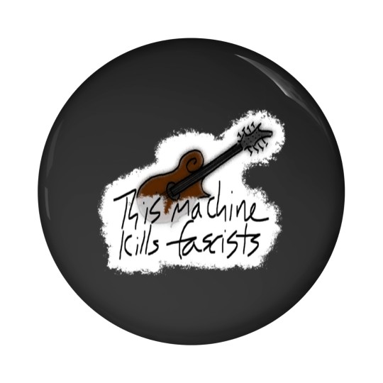 Discover Mandolin This Machine Kills Fascists Pin Buttons