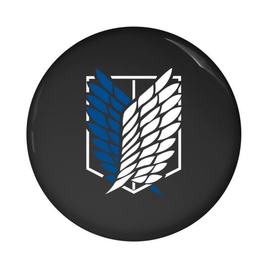 Discover Shingeki no kyojin logo Pin Buttons