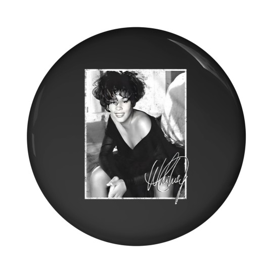 Discover Whitney Houston Pin Buttons