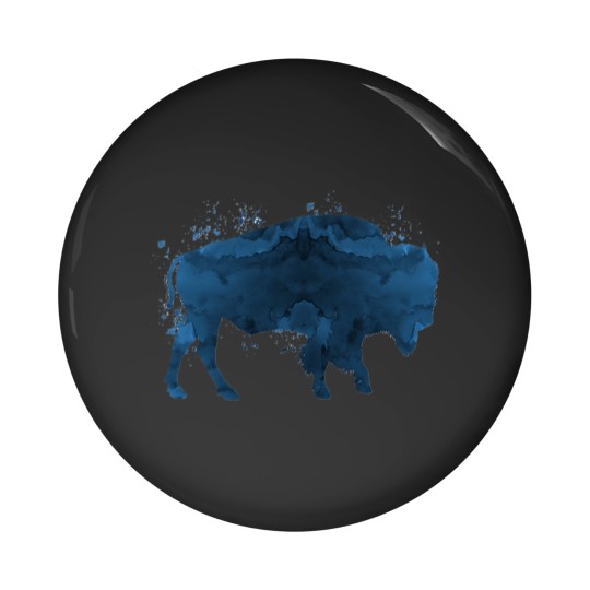 Discover Buffalo / Bison Pin Buttons