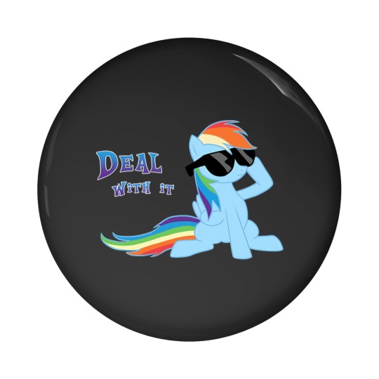 Discover My Little Pony MLP Pin Buttons - Rainbow Dash Deal