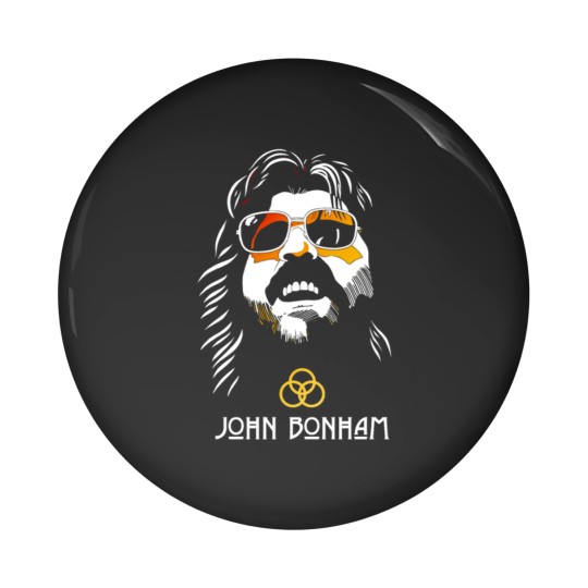 Discover John Bonham Bonzo Rock Musician Drummer Music Pin Buttons