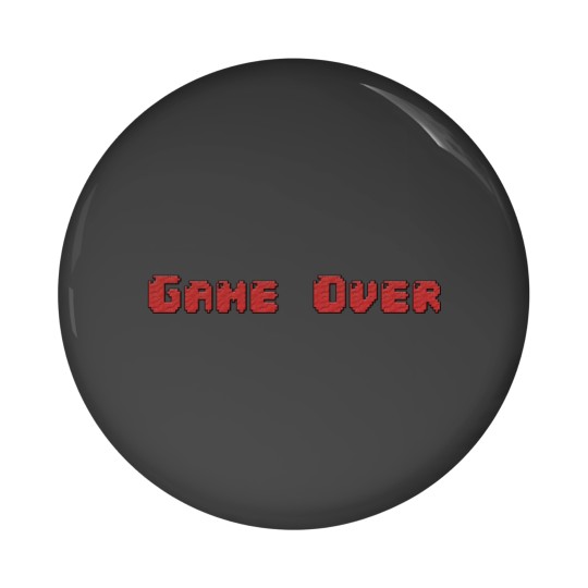 Discover Game Over Pin Buttons