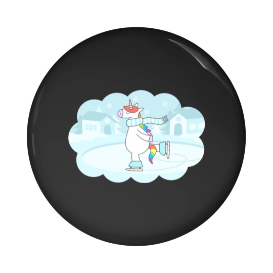 Discover Unicorn Xmas 2017 Pin Buttons High Quality