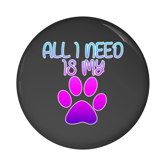 Discover Dog Lover Gift Pin Button