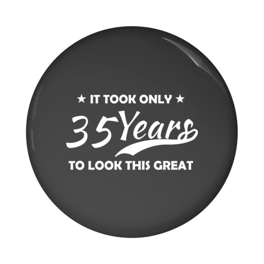 Discover It took only 35 years to look this great Pin Buttons
