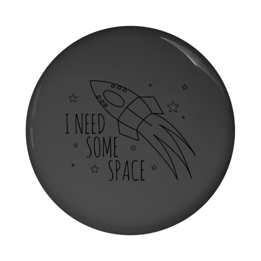 Discover I Need Some Space Psychology Pin Buttons