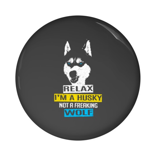 Discover Husky Pin Buttons