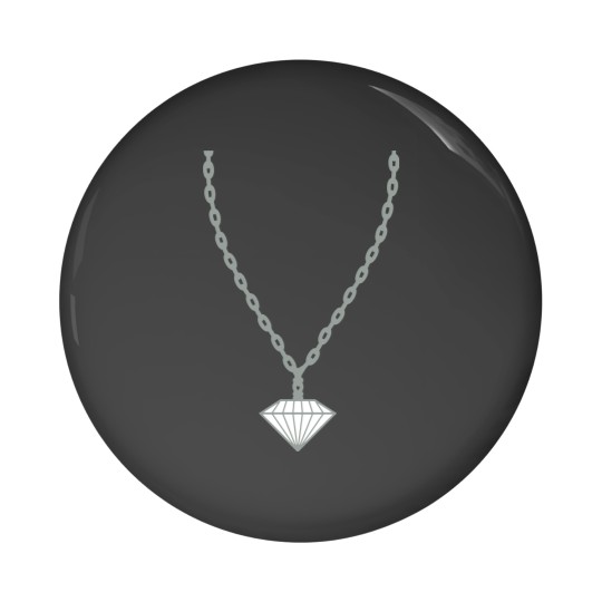 Discover gemstone diamond necklace jewelry gold choker rich Pin Buttons