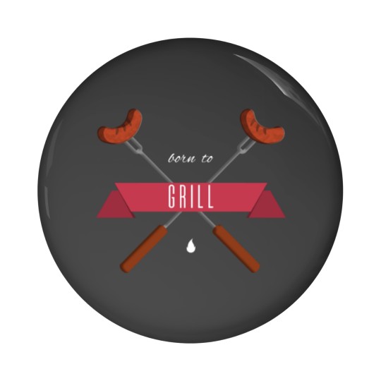 Discover Born 2 Grill Pin Buttons
