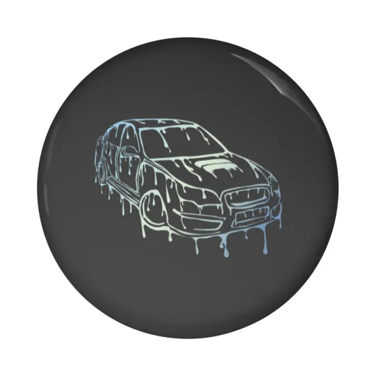 Discover tuned car Pin Buttons