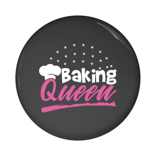 Discover Baking Queen Pin Buttons