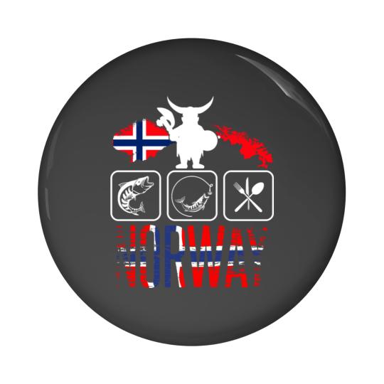 Discover norway Pin Buttons