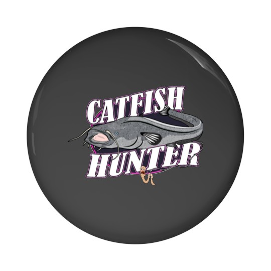 Discover Catfish Gift Mudcat Fisherman wels catfish Pin Buttons