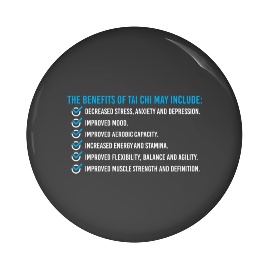 Discover Benefits Of Tai Chi May Include Kung Fu Martial Pin Buttons