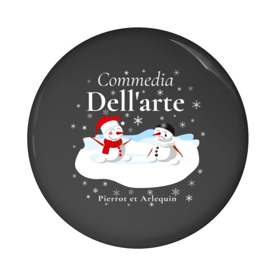 Discover Snowman Pin Buttons