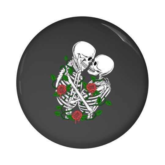 Discover Skulls Lover Pin Buttons
