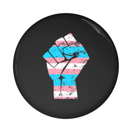 Discover Resist Fist Transgender Flag Trans Pride T Pin Buttons