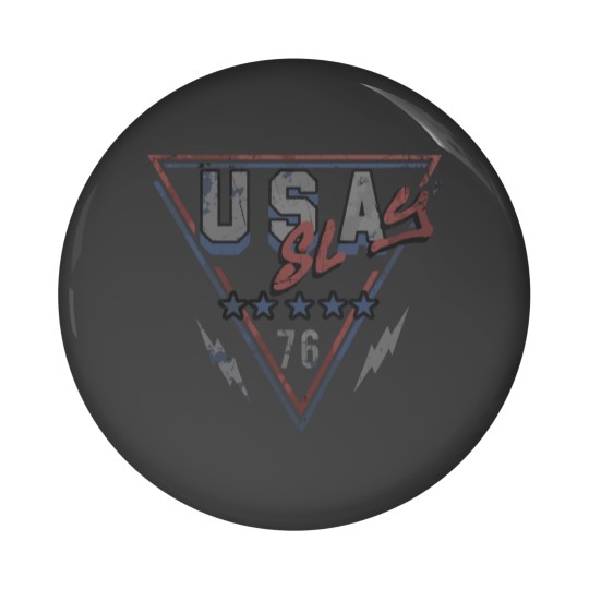 Discover Slay Usa Triangle Graphic Pin Buttons