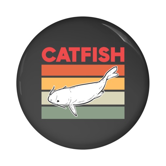 Discover Catfish Pin Buttons