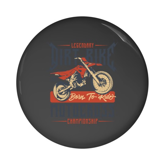 Discover Legendary Dirt Bike Motocross Championship 1969 Pin Buttons