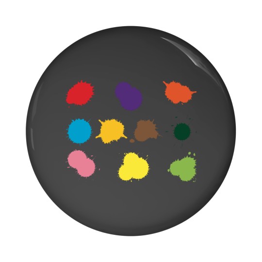 Discover Splat Collection Pin Buttons