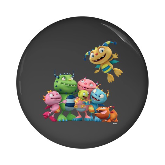 Discover Hugglemonster Family Pin Buttons