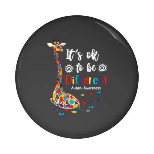 Discover April 2Nd It's Ok Tobe Different Autism Awareness Pin Buttons