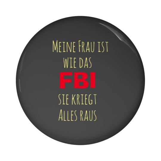 Discover Women and the FBI Pin Buttons