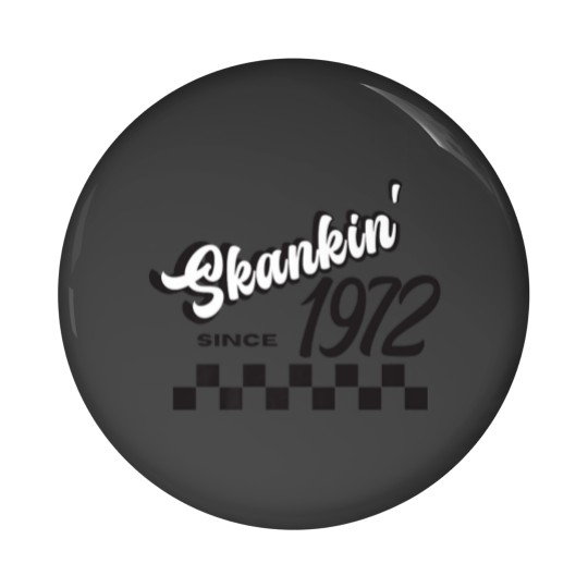 Discover Skankin Since 1972 50Th Birthday Ska Two Tone Pin Buttons