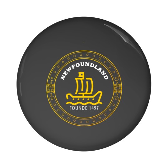 Discover Newfoundland founde 1497 Old Sailing Ship Discover Pin Buttons