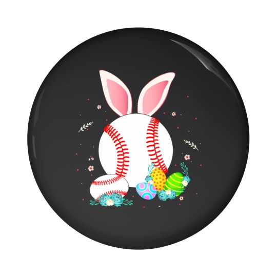 Discover Baseball Easter Egg Women Men Teen Girls Boys Pin Buttons