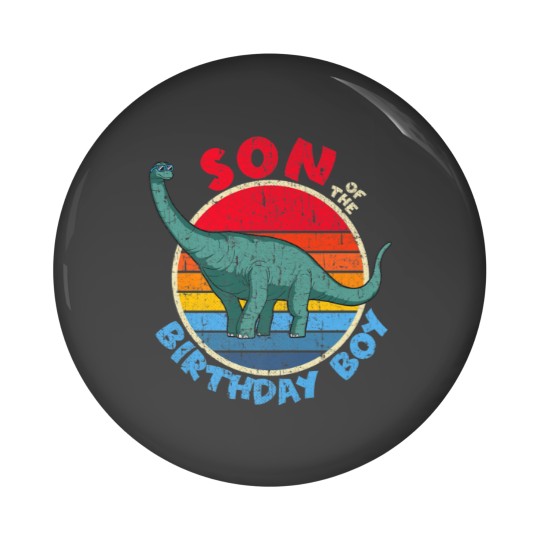 Discover Boy Birthday I Son I Brachiosaurus I Family Matchi Pin Buttons