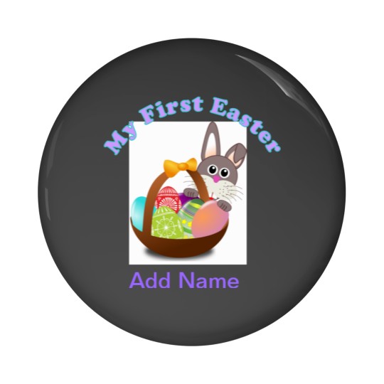 Discover My First Easter  for Baby Easter Gift Pin Buttons