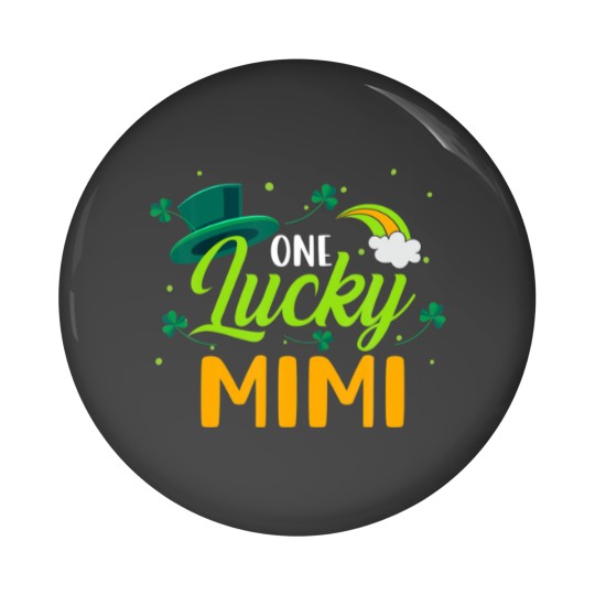 Discover Lucky Mimi Green Four Leaf Clover Patrick's Day Pin Buttons