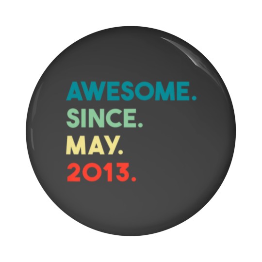 Discover Kids 9Th Birthday Gifts 9 Year Boy Girl Awesome Si Pin Buttons