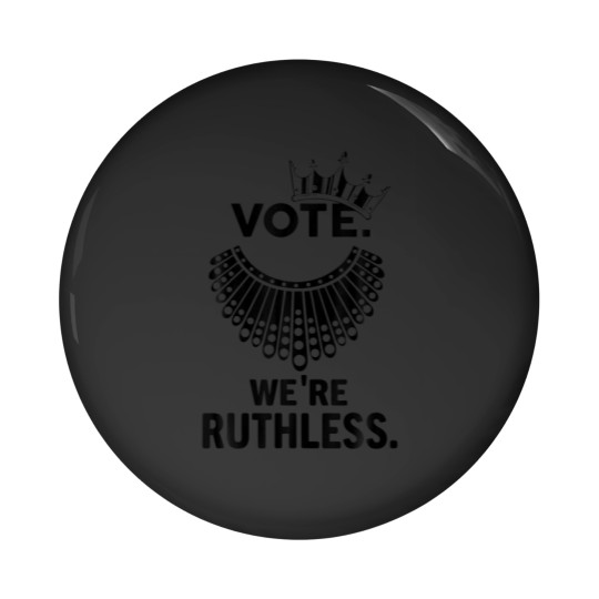 Discover Vote We're Ruthless Women Feminist Woman Crown Pin Buttons