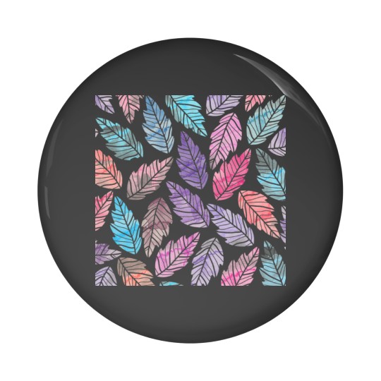 Discover Colorful leaves Pin Buttons