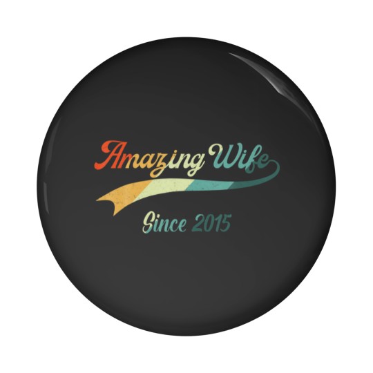 Discover 7Th Wedding Aniversary Gift For Her Amazing Wife S Pin Buttons