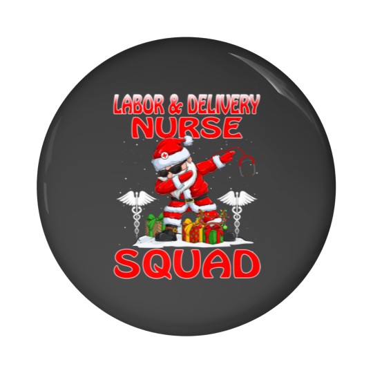 Discover Christmas Labor Pin Buttons