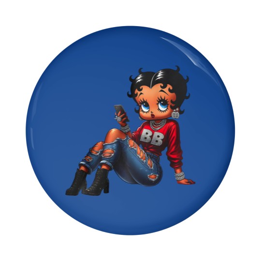Discover Betty Boop Streetwear Pin Buttons