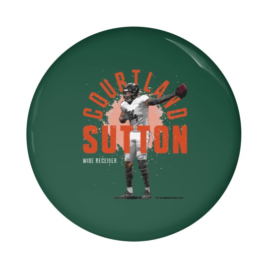 Discover Courtland Sutton Denver Player Name - Courtland Sutton - Pin Buttons