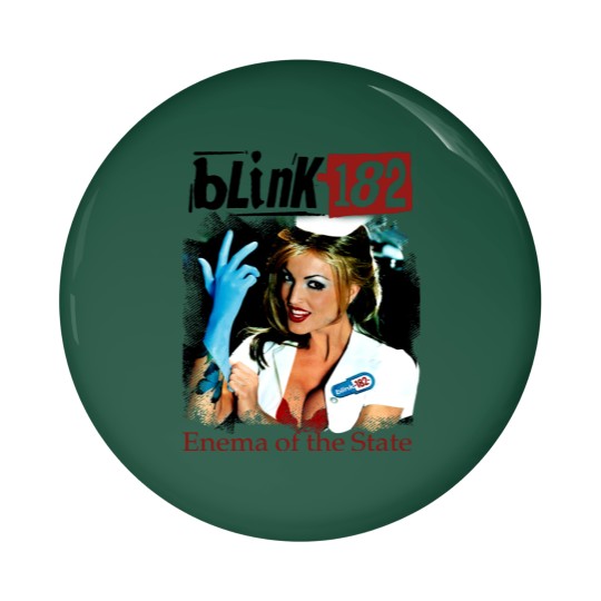 Discover Vintage Blink Enema of the State Pin Buttons - Vintage Blink