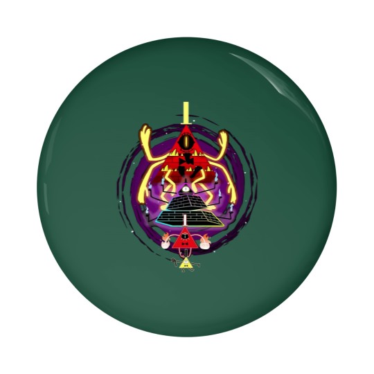 Discover Bill Cipher Gravity Falls Pin Buttons