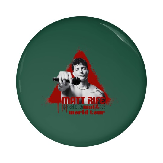 Discover Matt Rife World tour Problematic 2023-2024 Pin Buttons