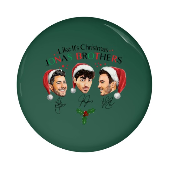 Discover Like It's Christmas Jonas Brothers Pin Buttons Unisex Pin Buttons For Men Women S-5XL