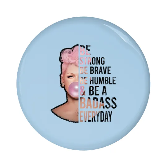 Discover P!nk Be Strong Pin Button, Trustfall Album Design, Summer Carnival 2024