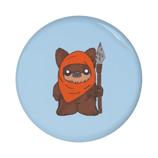 Discover Ewok Wicket Pin Buttons