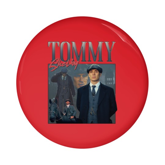 Discover Tommy Shelby Homage Pin Buttons Pin Buttons Top Peaky TV Show Gift Tom Thomas By Order Cillian Murphy